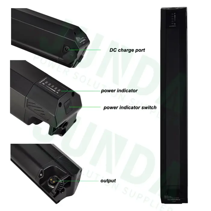 059 Sunlight ebike batterie 36V 48V 10.4Ah 13Ah 14Ah 17.5Ah 21Ah 250w 350w 500w