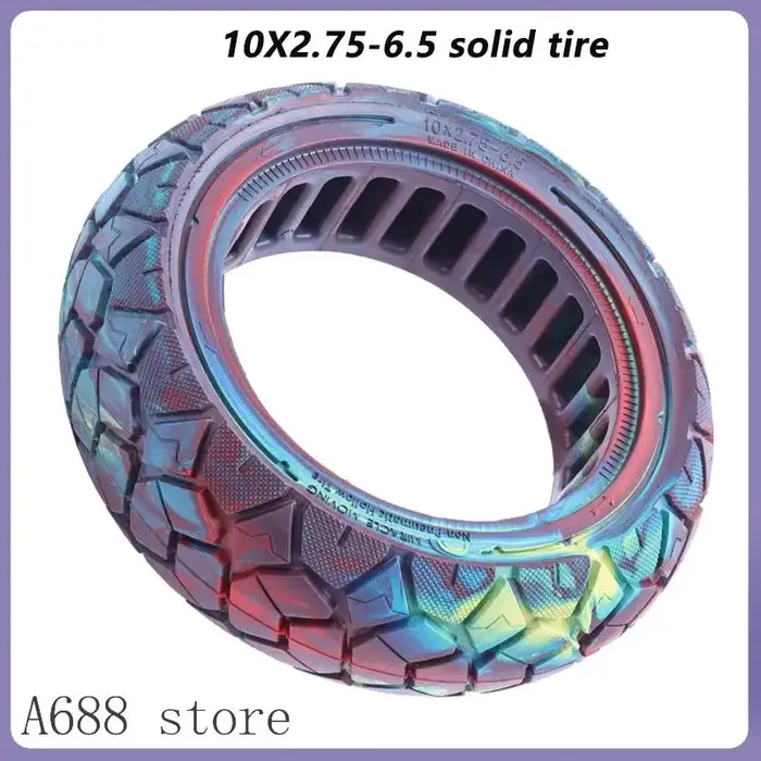 Pneu plein tout-terrain 10X2.75-6.5 pour trottinette