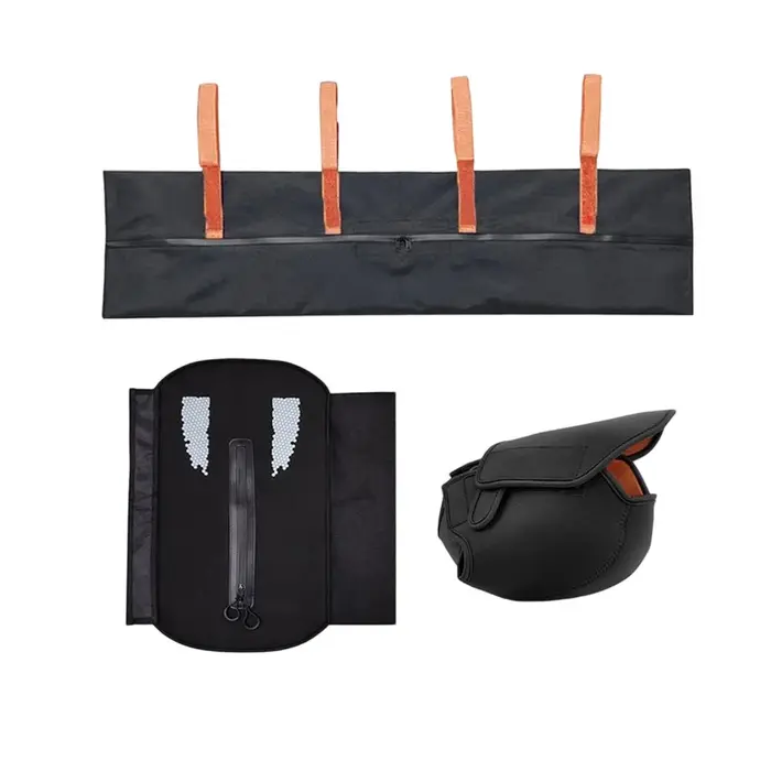 Ensemble de 3 housses pour vélo électrique : housses de batterie et de moteur en néoprène + housse d