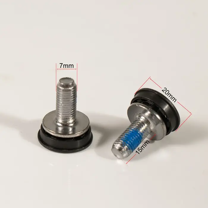 Vis de fixation de pédalier carré pour vélo
