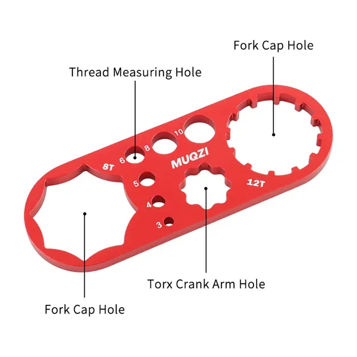 MUQZI – clé de fourche vtt pour Suntour XCM XCR XCT RST ROCKSHOX, fourche à Suspension pneumatique, 