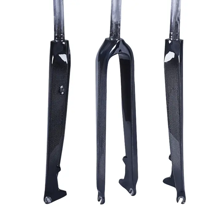 Nouvelle fourche de vélo en fibre de carbone 3K 26/27