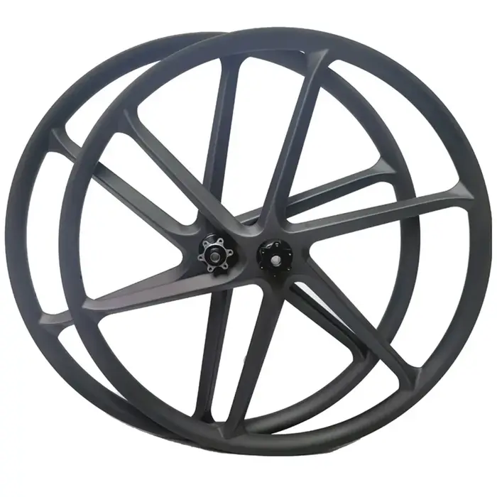 Roues à 6 rayons en carbone 29er 650b 27.5 XC AM pour vélo électrique