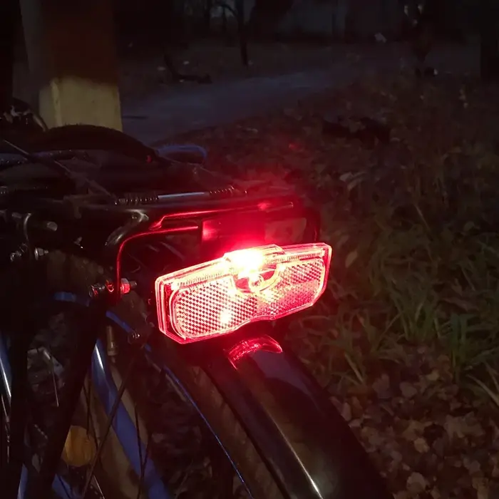 Porte-bagages de vélo LED