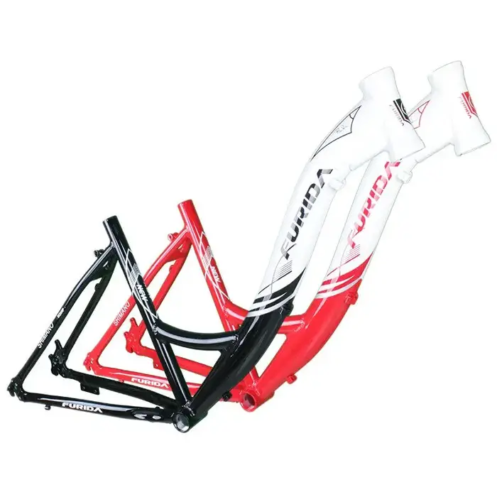 Cadre de vtt en alliage d'aluminium pour hommes et femmes