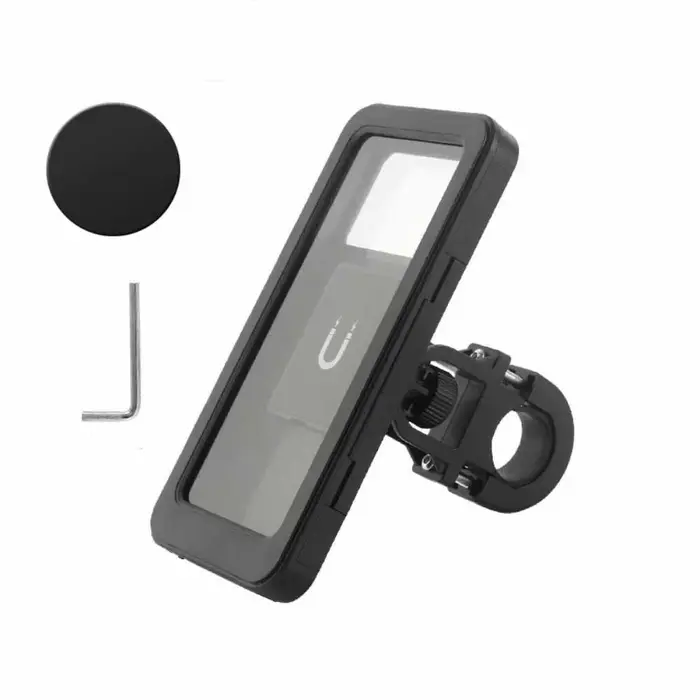 Support de téléphone de vélo étanche, conception magnétique 360 °   Support de Navigation pour télép