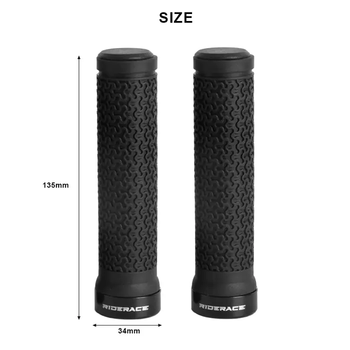 Poignées de guidon de vélo antidérapantes