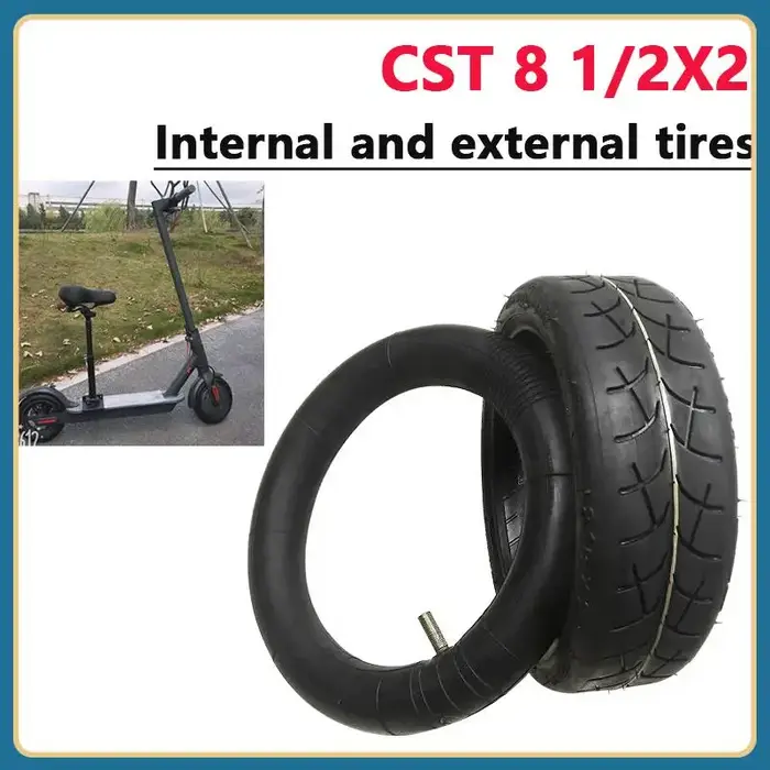 Pneu gonflable CST 8 1/2X2 de haute qualité pour trottinette électrique Xiaomi Mi Home M365