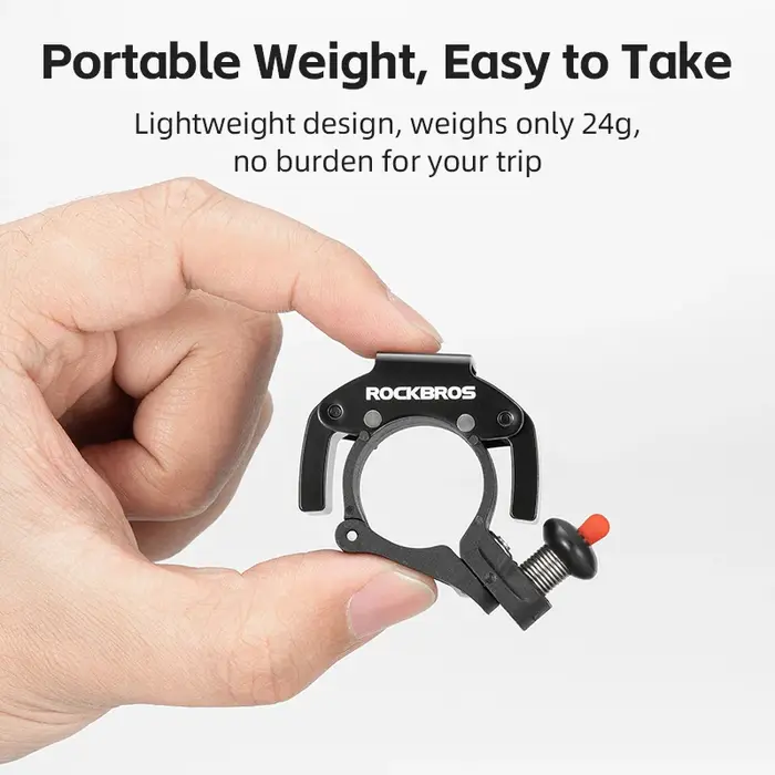 ROCKBROS – sonnette de vélo en alliage d'aluminium