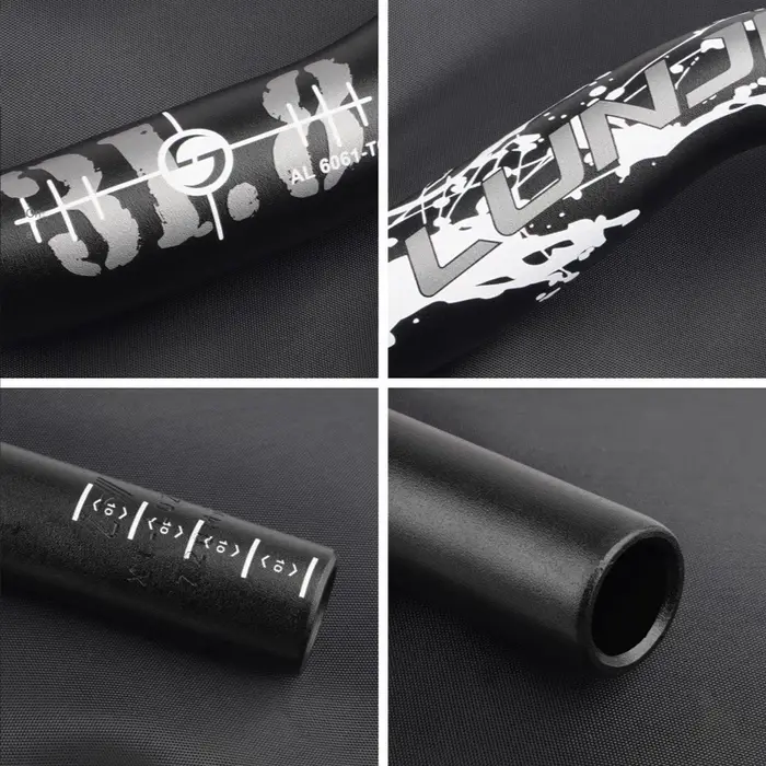Guidon de VTT LUNJE 31.8x720/780mm en aluminium