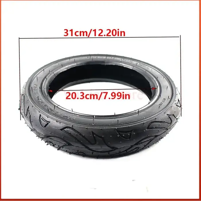 Pneus et Chambres à Air 12x2.125 pour Vélo, Trottinette, Poussette, et Pneus 12x1.75, 12 1/2 x 2 1/4