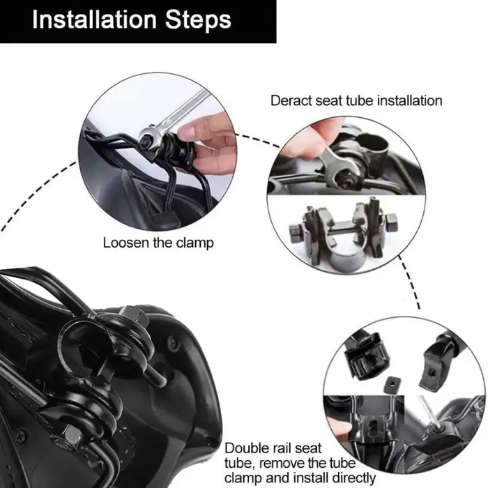 Selle de vélo de montagne confortable pour hommes et femmes