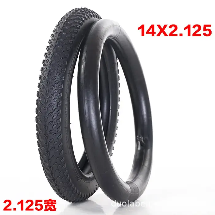 Pneus pour trottinettes et vélos électriques 12x2.125 12x1.75 12x2.40 14x2.125 14x1.75 14x2.40 pour chambre à air et pneu de vélo d'enfant