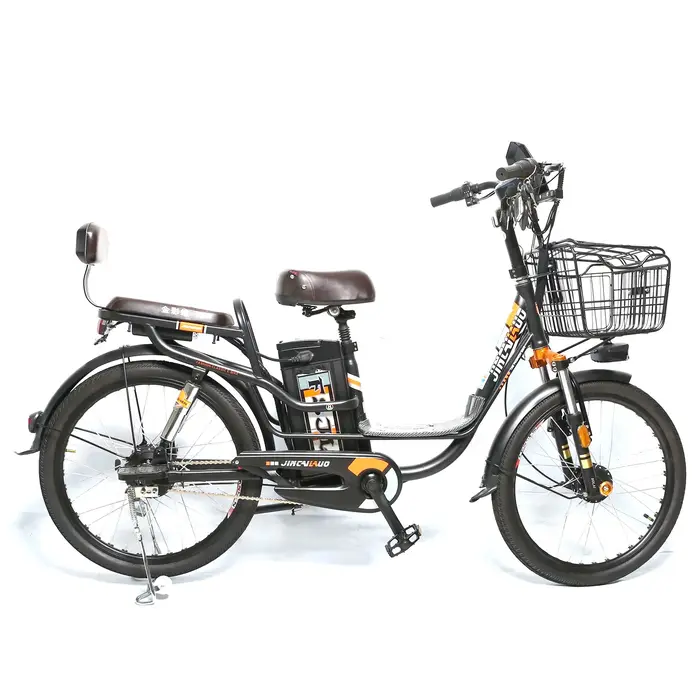Vélo Électrique Urbain Pas Cher en Gros, Pneus 24 Pouces, Moteur 350W, Fourche Avant Hydraulique Ent