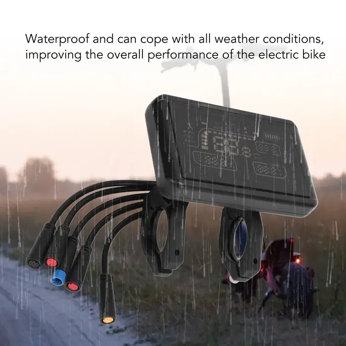 Panneau de vélo électrique