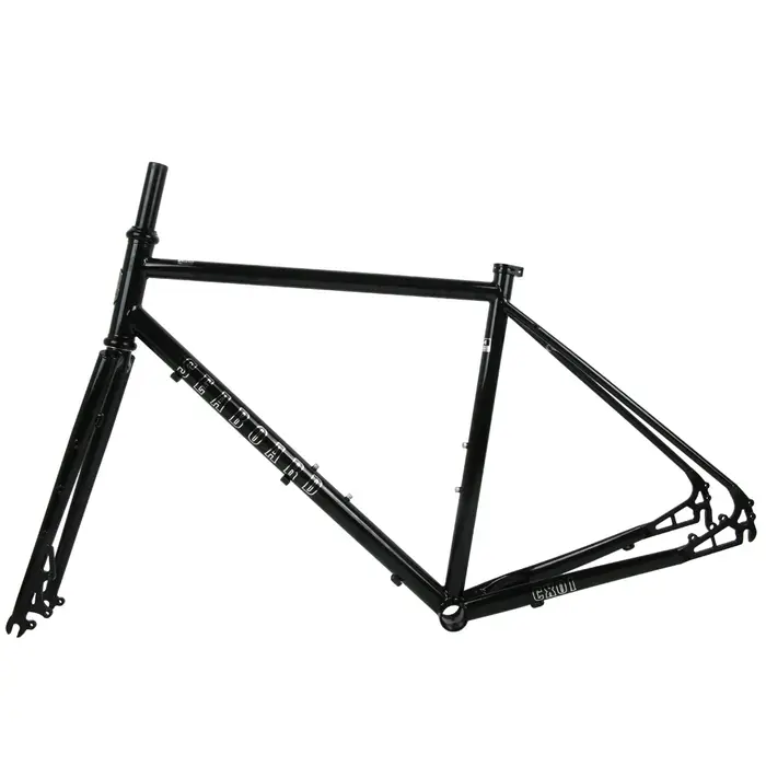 Cadre de vélo de route/gravel TSUNAMI CX01 en acier CR-MO, vélos à vitesses variables, frein à disqu