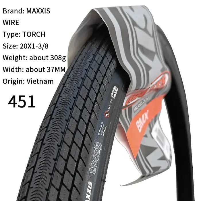 MAXXIS – pneu de vélo à fil de traction, détecteur de groupe, BMX 451 406, 20 pouces