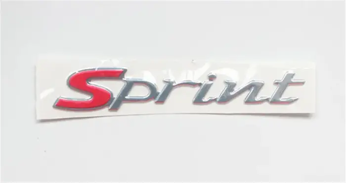 Autocollant 3D argenté en carbone pour moto, stickers pour Vespa, Big Sprint
