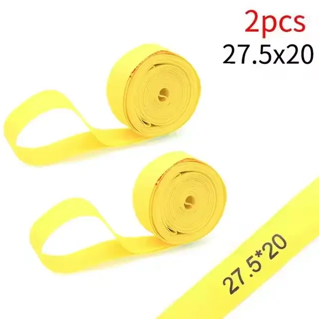 1 Paire (2 pièces) de bandes de jante en PVC premium pour vélo