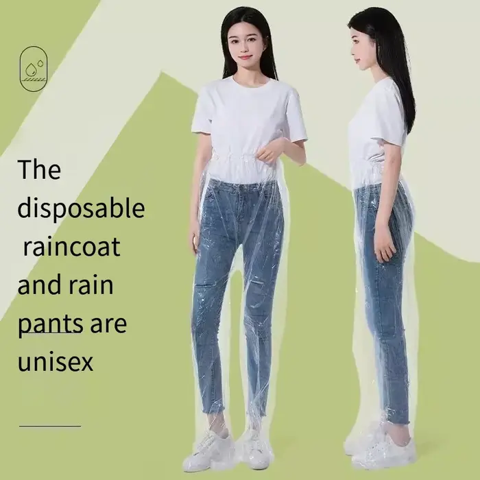 Pantalon imperméable jetable