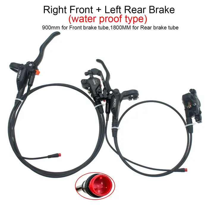 XOD e-bike vélo pliant électrique vtt frein à disque hydraulique mise hors tension pour la conduite