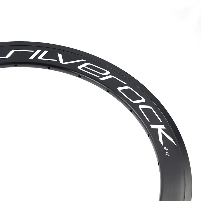 Jantes SILVEROCK SR42 Aero 22" 451 406 24H 28H 16H pour vélo pliant Minivelo Fnhon