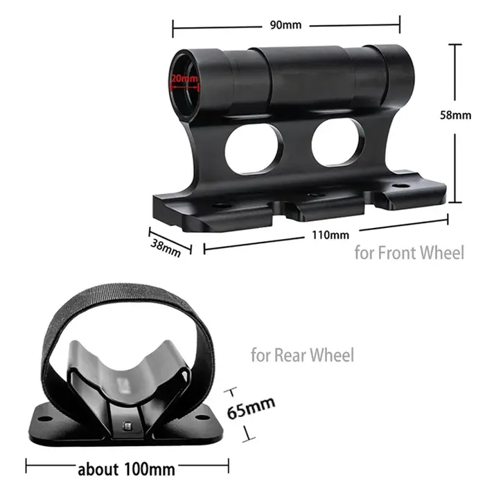 Support de montage de fourche de vélo