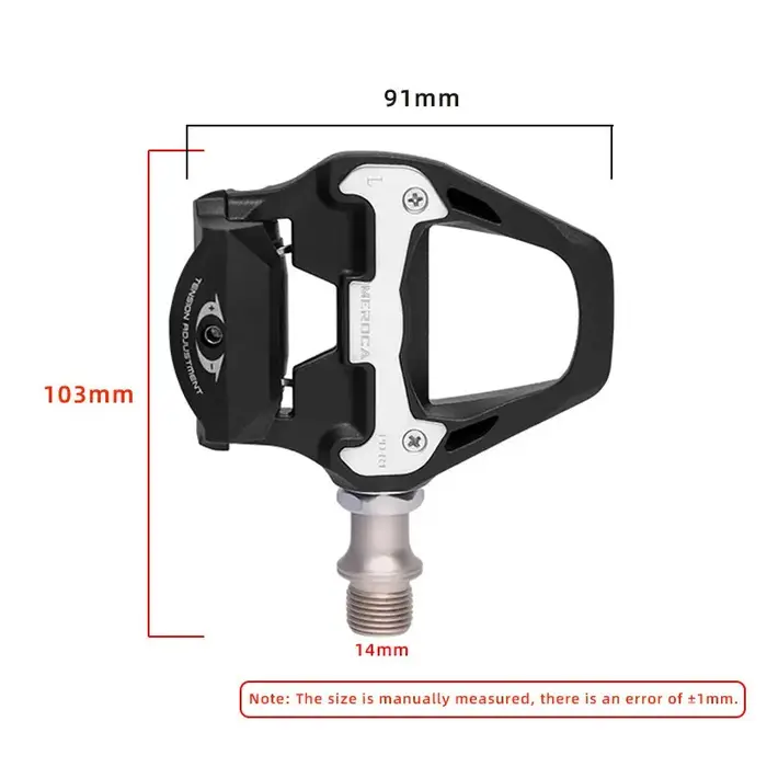 Pédale de verrouillage de vélo ultra-légère