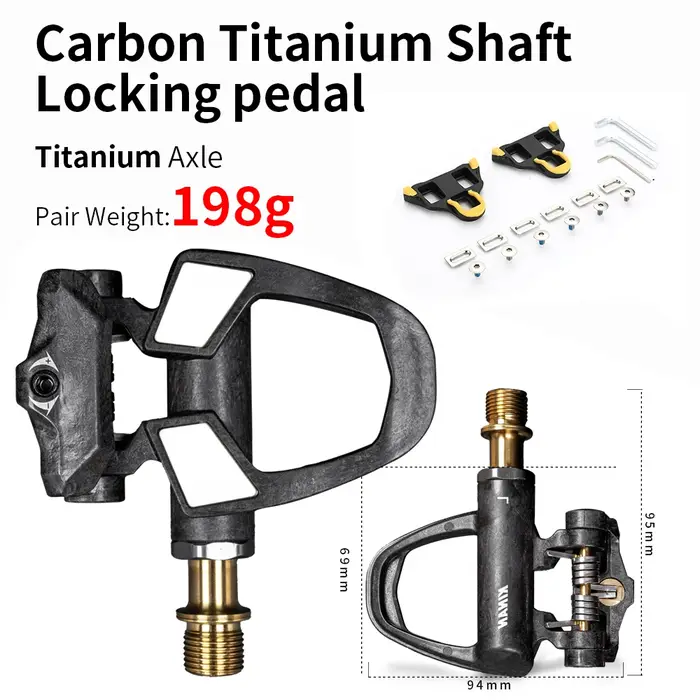 KORE pédales de vélo de route en carbone