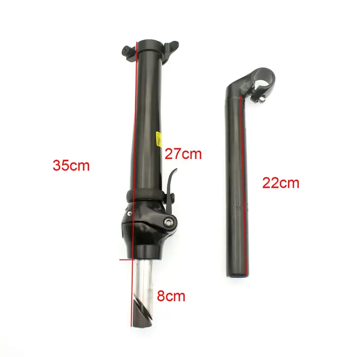 Tige de guidon de Scooter électrique 22.2/25.4mm * 380mm