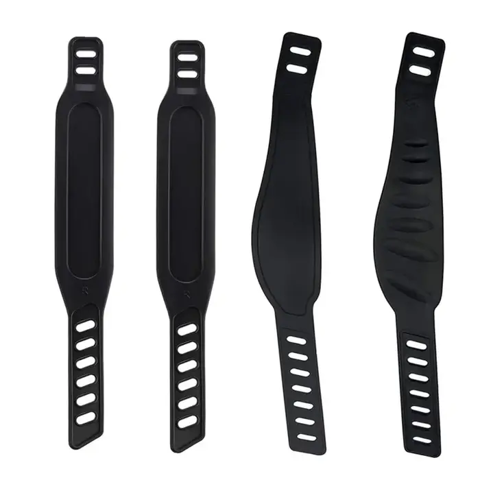 1/2 paires de sangles de pédale de vélo d'exercice, sangles universelles pour étriers de vélo de Fitness, longueur réglable, accessoires de vélo pour l'entraînement à domicile