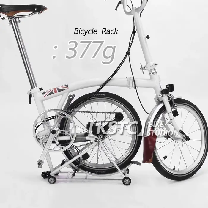 Pour Brompton supports arrière vélo pliant Easywheel