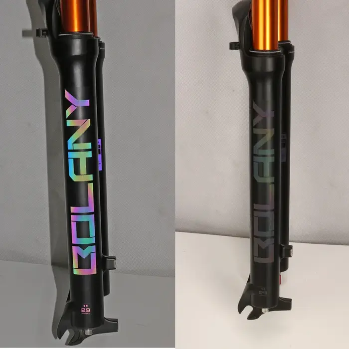 Fourche à air pour vélo Bolany avec réglage du rebond
