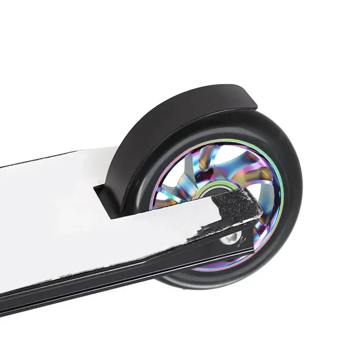 Pour les Sports extrêmes 100mm 3.9 pouces Pro roues de Scooter en alliage d'aluminium conception de moyeu de roue