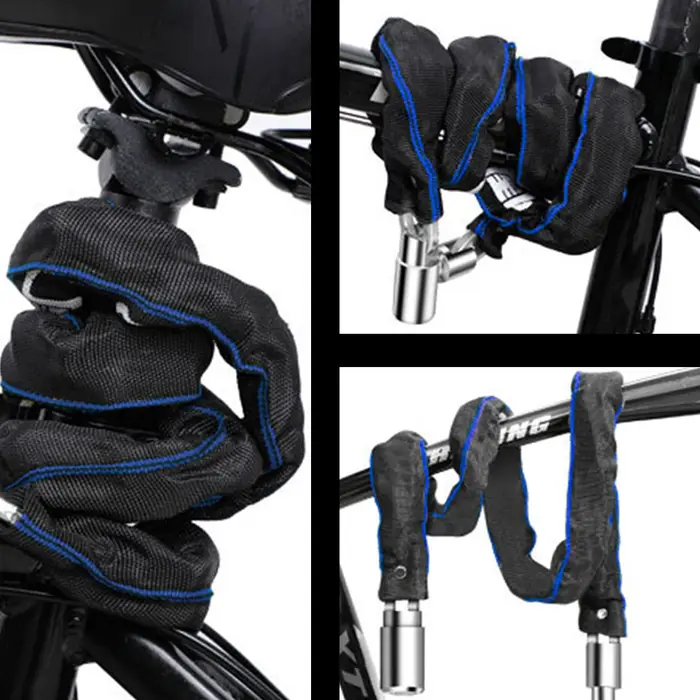 Chaîne de sécurité antivol pour vélo