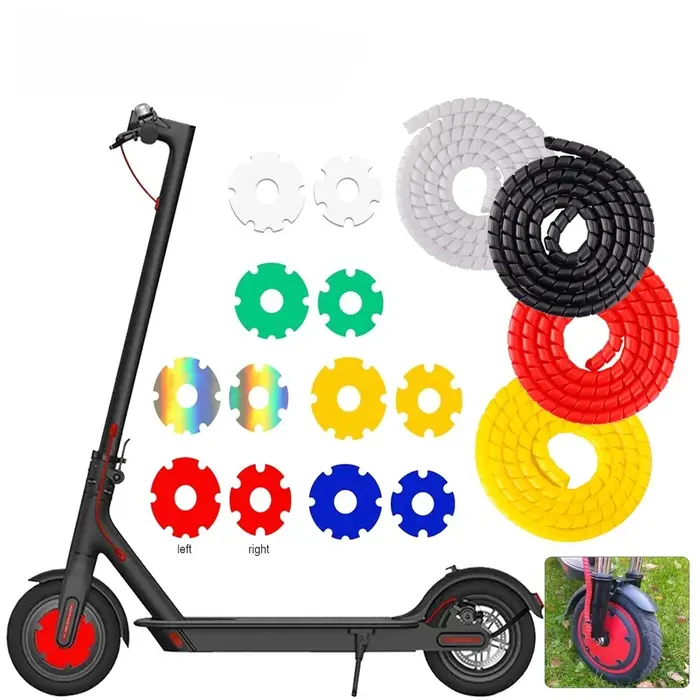 Autocollant de roue avant de Scooters