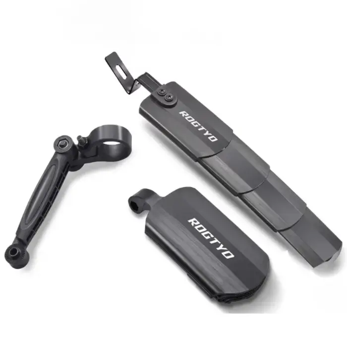 Garde-boue de vélo en matériau imperméable, design rétractable, mécanisme de pliage, garde-boue plia