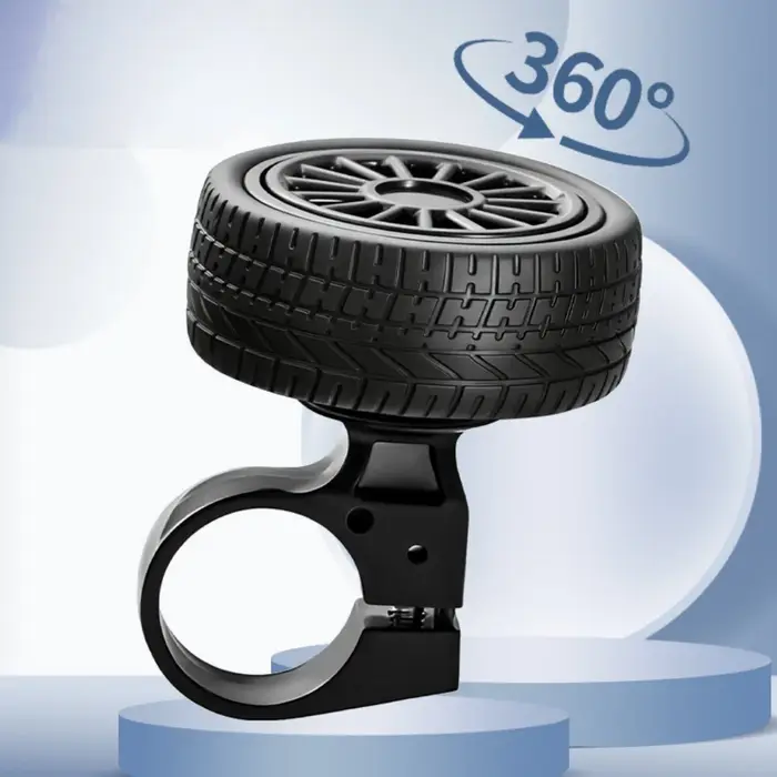 Mini-cloche de vélo, klaxon de vélo de montagne et de trottinette à motif de dessin animé, cloche de