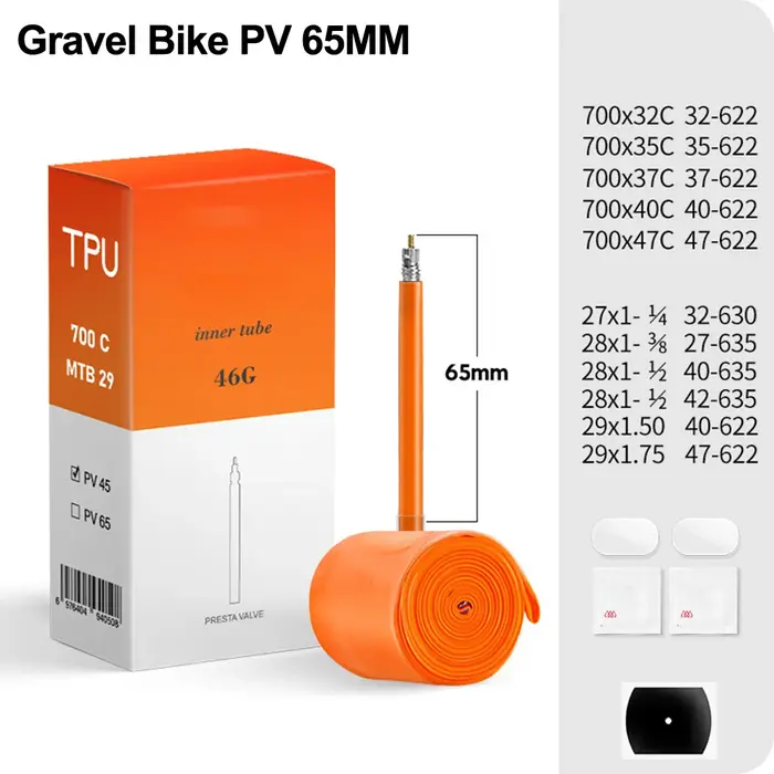 Chambre à Air Ultralégère pour Vélo
