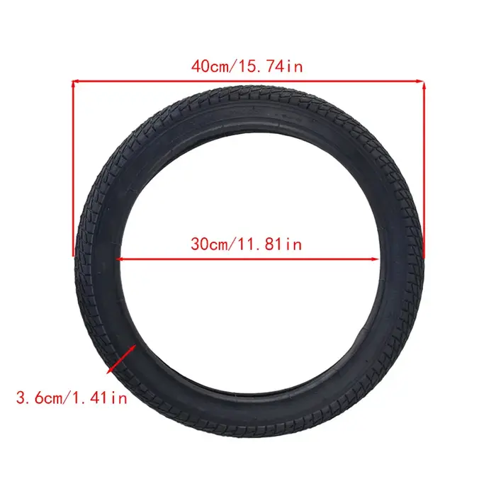 Nouveau pour Scooters électriques/vélo vtt/pour vélo électrique/pneu de vélo pliable 16X1.75 (47-305) pneus intérieurs et extérieurs