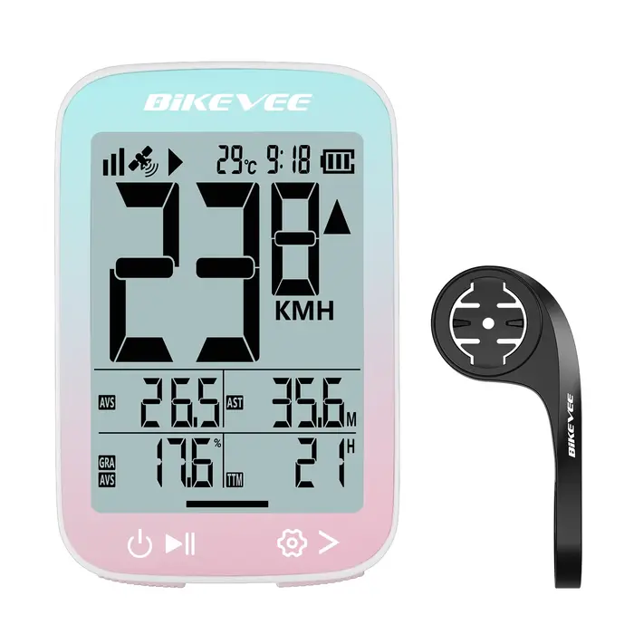 Ordinateur de vélo sans fil GPS