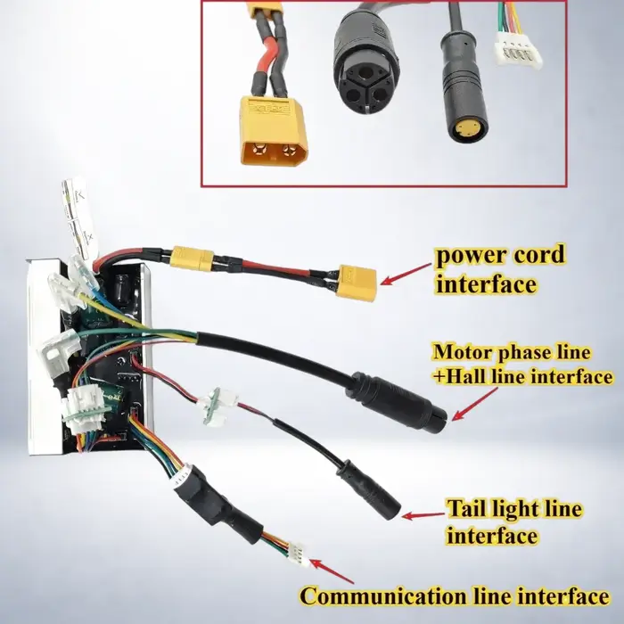 Kit de contrôle pour trottinette électrique jusqu'à 58 km/h pour Pure Air3/Air4/Advance