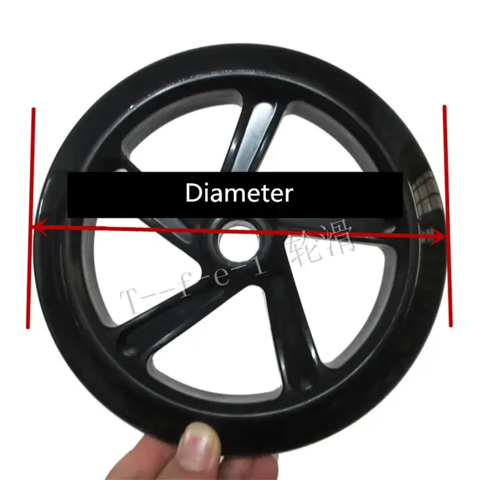 Roue de Scooter avec un bon PU élastique et silencieux