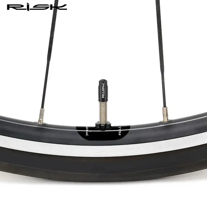 Risque 1 ~ 20 paires autocollant de jante de Valve Presta de vélo