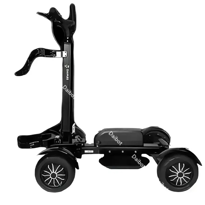 Trottinette électrique puissante et solide amovible avec chariot de Golf 4 roues Scooters électriques Scooter de mobilité de voyage tout Terrain