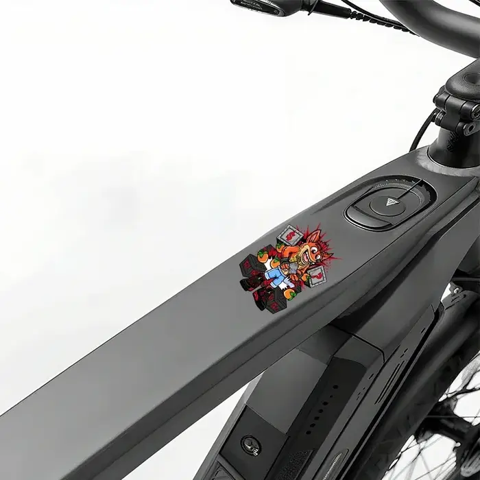2 autocollants de vélo