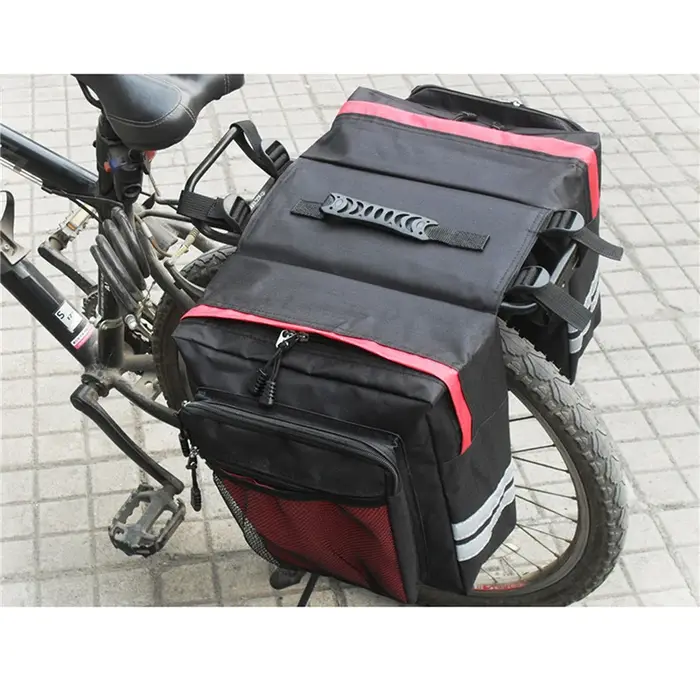 Sac de transport de vélo vtt, support arrière, sac de coffre de vélo, sacoche de bagages, siège arri