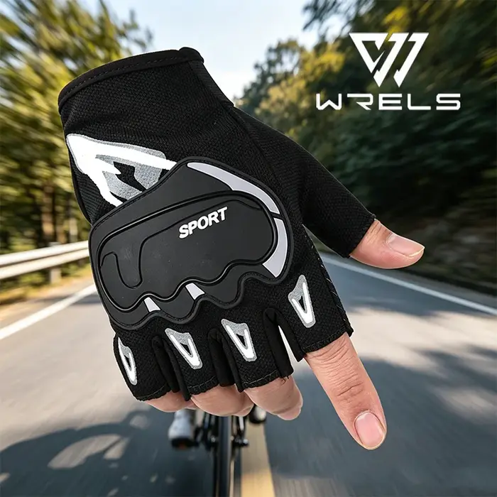 Gants de sport demi-doigts unisexes