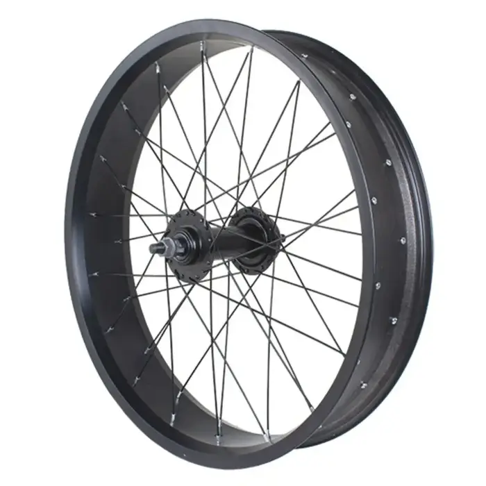 Jeu de roues de vélo de neige 20x4.0, jante large en alliage d'aluminium, pièces de gros vélo ATV de