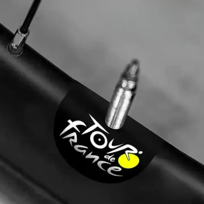 Ensemble d'autocollants Tour de France en papier vert armée pour personnaliser cadre de vélo et visière de casque style course cyclisme professionnel